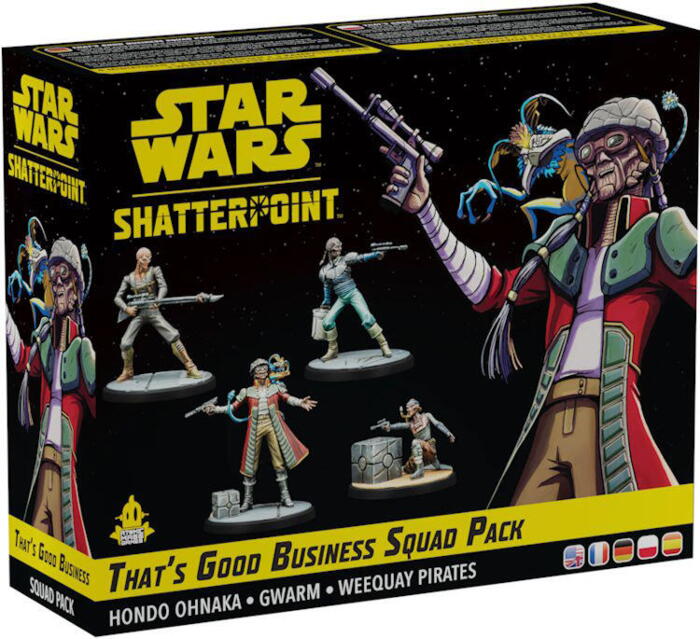 That's Good Business Squad Pack tilføjer Hondo Ohnakas bande til figurspillet Star Wars: Shatterpoint