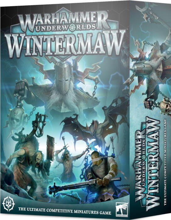 Warhammer Underworlds: Wintermaw indeholder to warbands, fire rivals decks og meget mere
