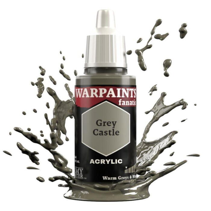 Warpaints Fanatic: Grey Castle er en gråhvid figurmaling fra the Army Painter