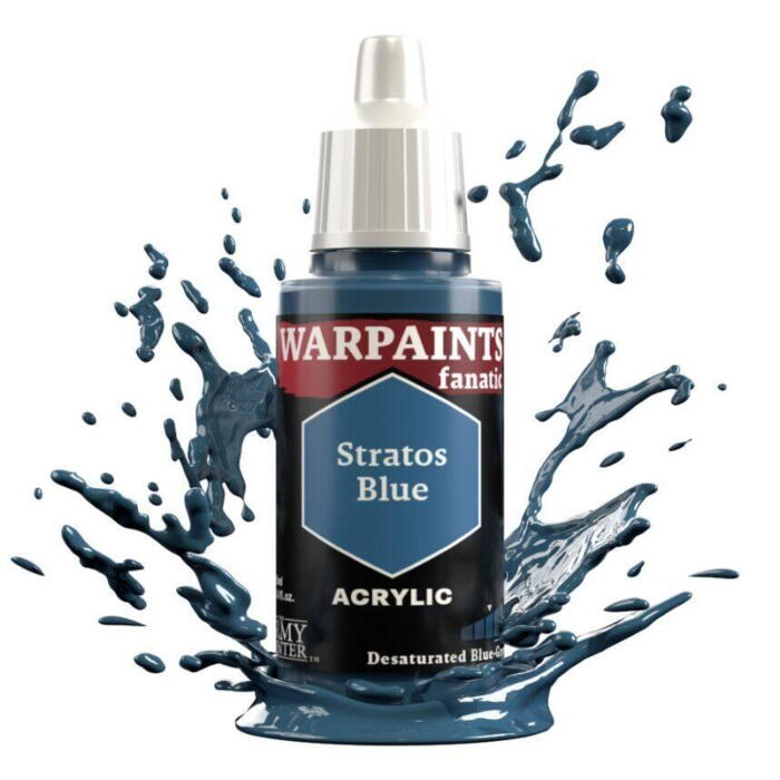 Warpaints Fanatic: Stratos Blue er en figurmaling fra the Army Painter til figurspil