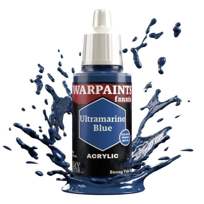 Warpaints Fanatic: Ultramarine Blue er en figurmaling fra the Army Painter der er perfekt til Space Marines