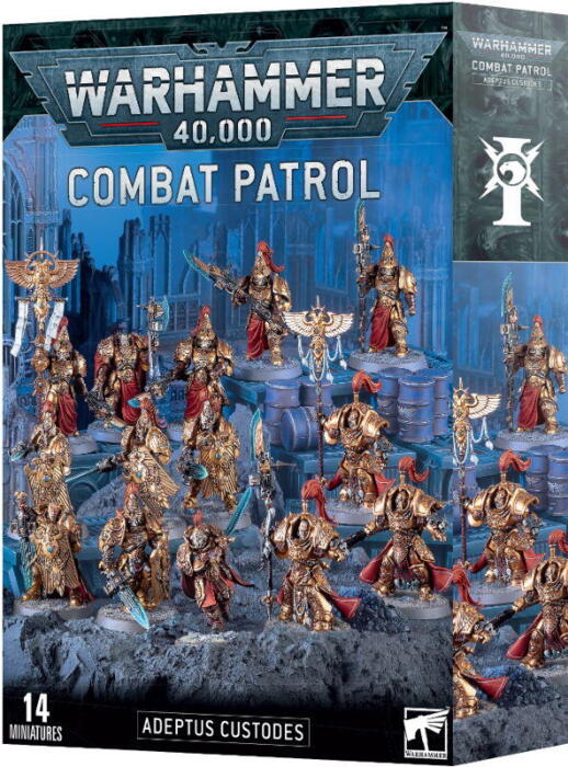 Combat Patrol: Adeptus Custodes giver dig en starter hær til denne Warhammer 40.000 fraktion