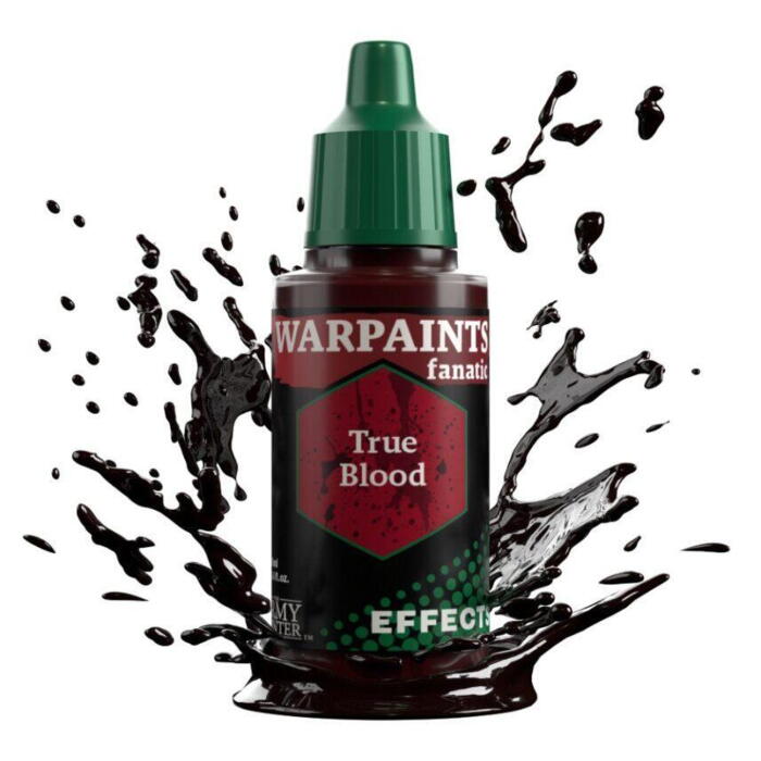 Warpaints Fanatic Effects: True Blood er en effekt maling fra the Army Painter til at gengive friskt blod på figurer