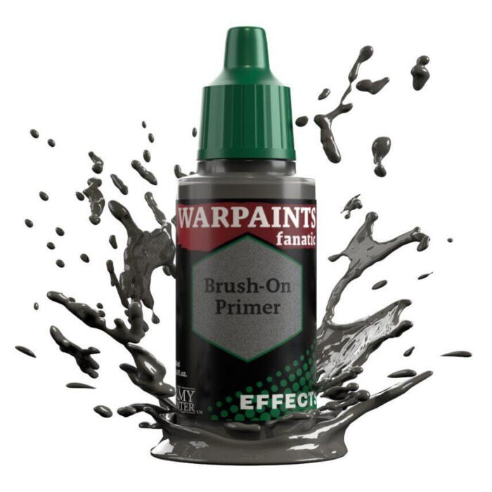 Warpaints Fanatic Effects: Brush-On Primer fra the Army Painter er en neutral grå primer