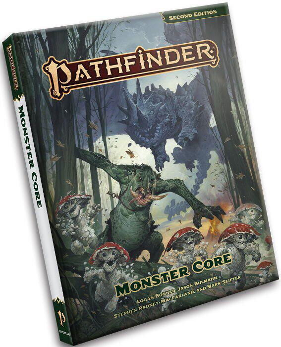 Skab spændende eventyr med Pathfinder Monster Core til Pathfinder Second Edition, der giver dig et væld af monstre og vejledning til spillederen!