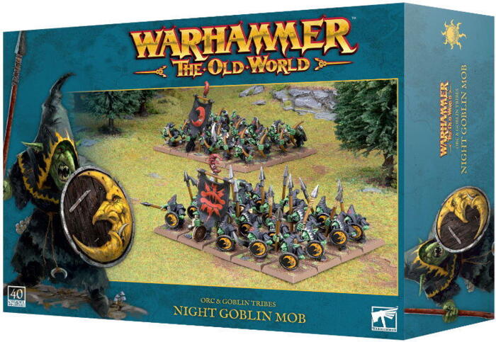 Night Goblin Mob indeholder 40 plastik figurer til Warhammer: the Old World