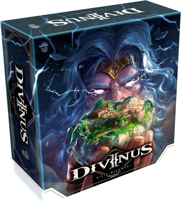 Divinus: Et digitalt hybridspil med konkurrence og legacy, hvor spillere som halvguder kæmper om gudernes gunst