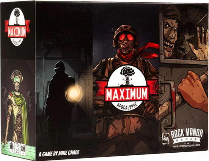 "Maximum Apocalypse: Gothic Horrors 2nd Edition" samler flere mindre udvidelser i én boks med seks apokalyptiske scenarier, herunder vampyrer, kultister og lovecraftianske rædsler som Cthulhu, hvor spillere kæmper for overlevelse med nye figurer og spilmekanikker.