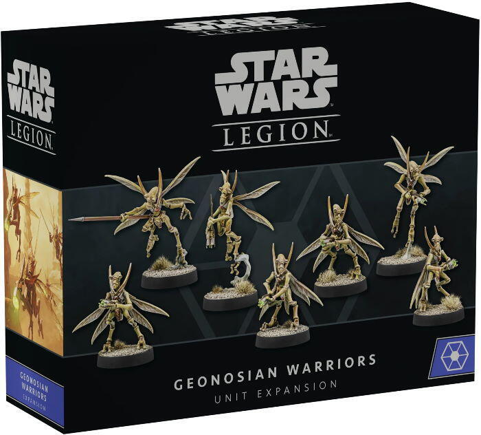 Denne udvidelse tilføjer syv Geonosian Warrior-minifigurer til Star Wars: Legion