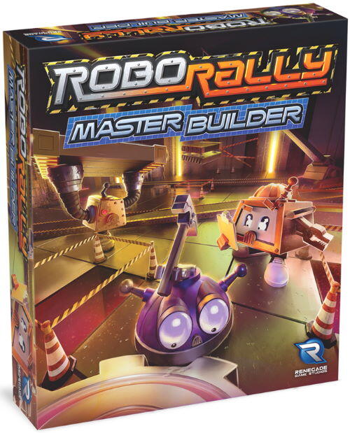 Master Builder-udvidelse til Robo Rally: Nye 6x6 plader, Factory Floor Tokens, endeløse banemuligheder