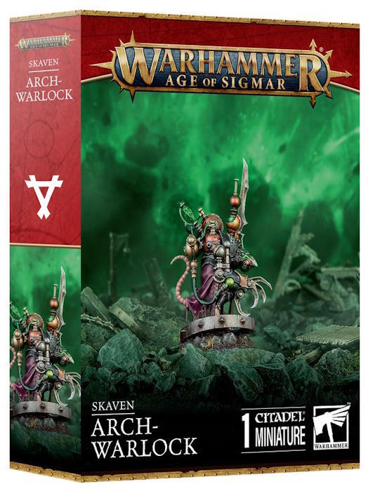 Denne Warlock er en kraftfuld tilføjelse til din Skaven-hær