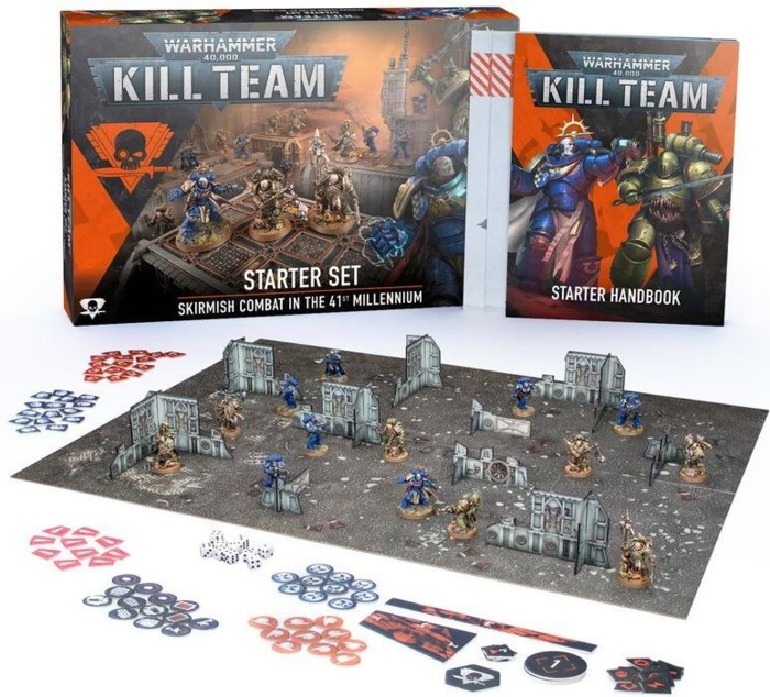 En pakke med figurer, terræn og tilbehør, som fungerer som en introduktion til Kill Team