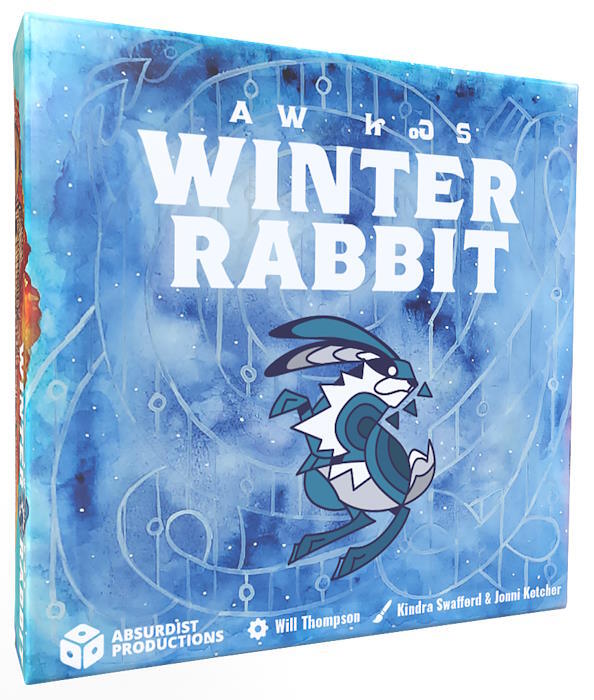 Winter Rabbit er et semi-kooperativt spil, tematiseret med Cherokee kunst og sprog!