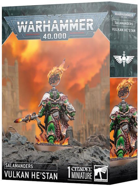 Føj Vulkan He'stan, the Forgefather of the Salamanders, til din Salamanders Space Marines-hær