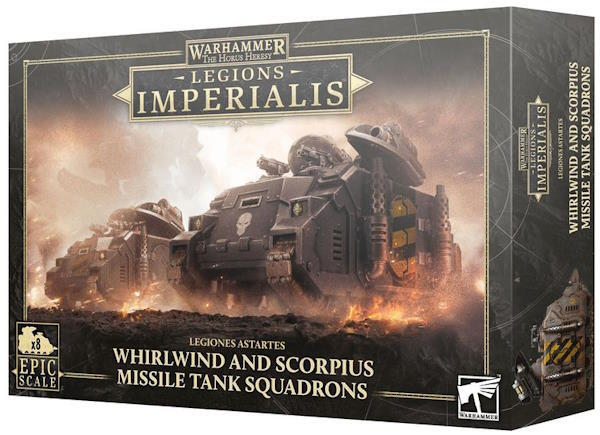 Føj avancerede missilbatterier til din Legiones Astartes-hær