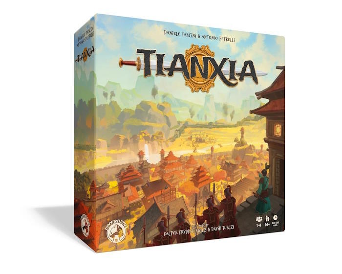 Tianxia er et spil hvor balancen mellem spillets ressourcer og ens egen arbejde er altafgørende