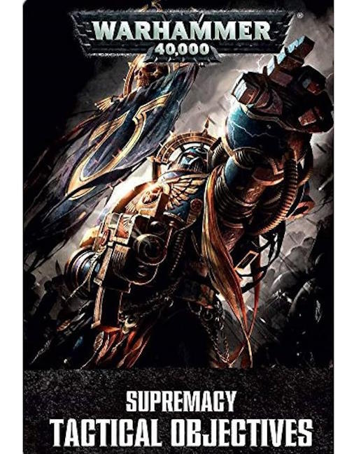 Dette er et sæt på 36x Supremacy Tactical Objectives