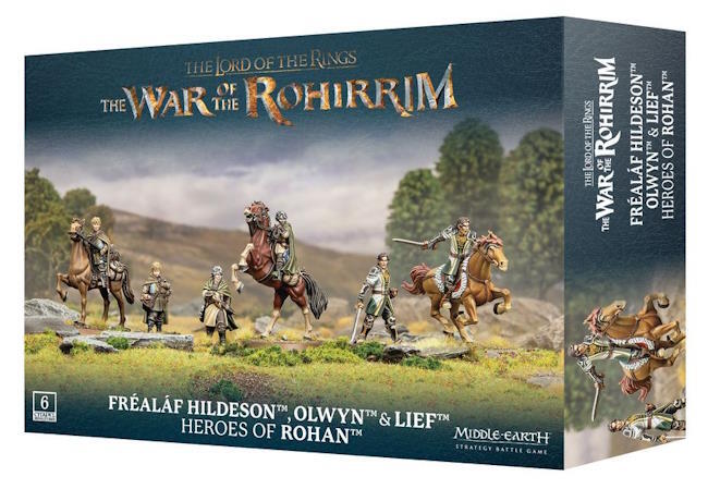 Føj inspirerende ledere til din hær af Edoras eller Defenders of the Hornburg