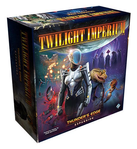 Kæmp igennem universet og glem ikke thunders edge i denne enorme udvidelse til Twilight Emperium