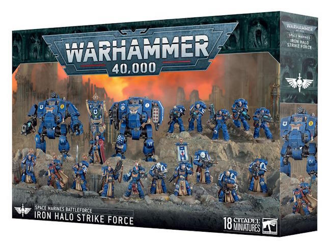 Kæmp for The Emperor med dette Space Marine sæt