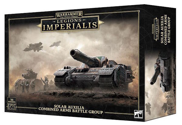 Saml en hær af Imperiets elite Solar Auxilia og kombiner infanteri med køretøjer for at sejre