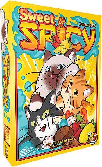 Sweet & Spicy er et hyggeligt familiespil der handler om at bluffe