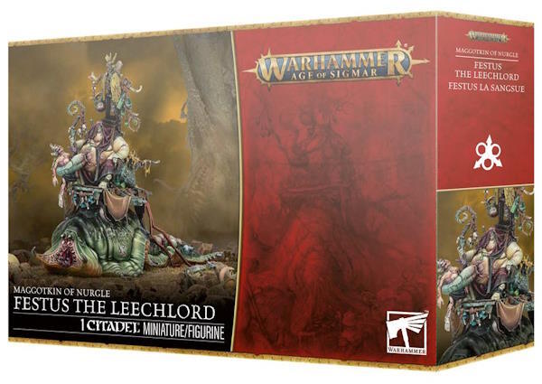 Tilføj en forvrænget og grotesk leder til din Maggotkin of Nurgle hær