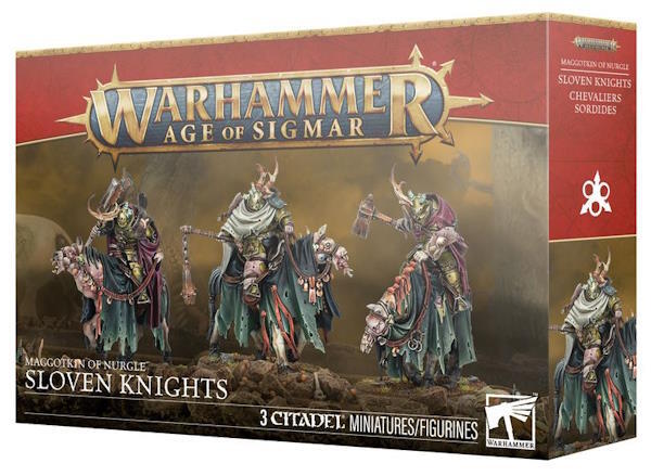 Saml elitekavaleri til din Maggotkin of Nurgle hær, og storm fjenden