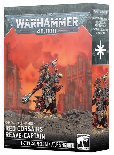 Red Corsairs Reave-Captain - PRE-ORDER 21/03