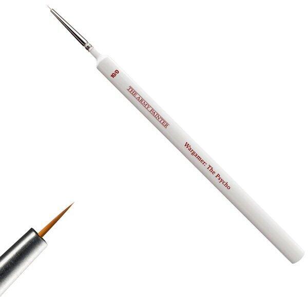 Her finder du den mindste pensel fra The Army Painter, den er perfekt til fx. øjne