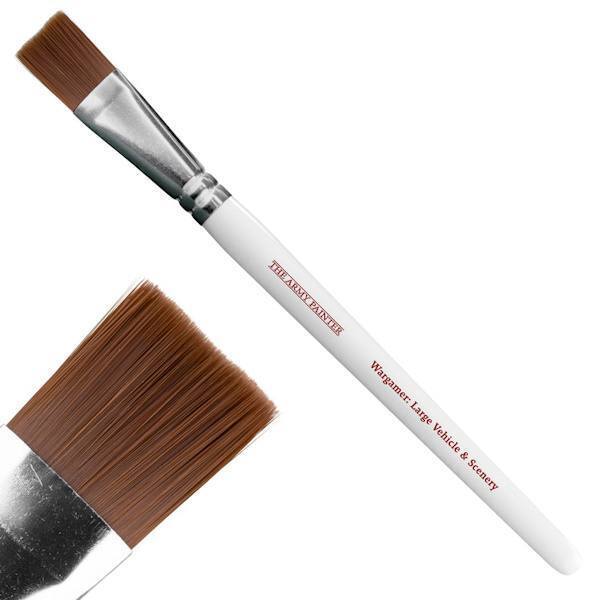 Her finder du den perfekte pensel fra The Army Painter til store køretøjer og terræn