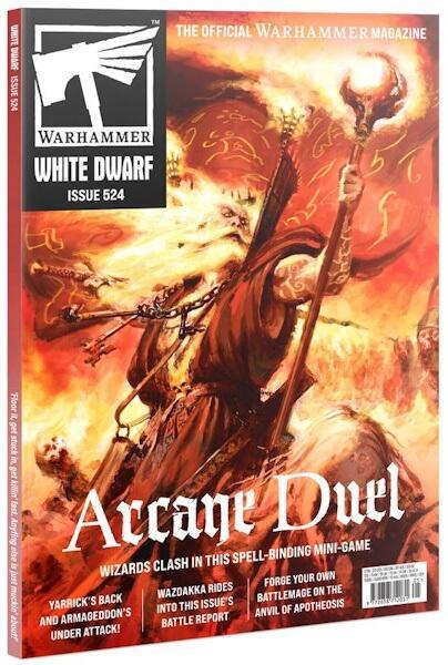 Læs om alt fra hekse til orker i månedens white dwarf blad!
