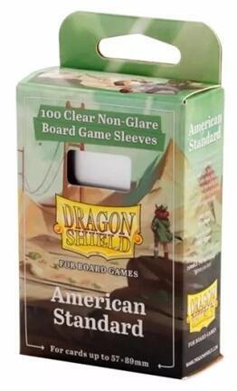 Dragon Shield Board Game Sleeves - American Standard (100 Sleeves)