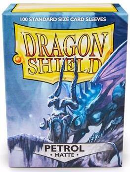 Dragon Shield Standard Sleeves - Matte Petrol (100 Sleeves)