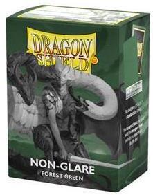 Dragon Shield Matte Non-Glare Sleeves - Forest Green (100 Sleeves)