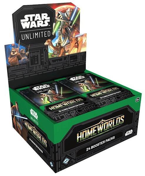 Star Wars: Unlimited - Homeworlds Booster Display