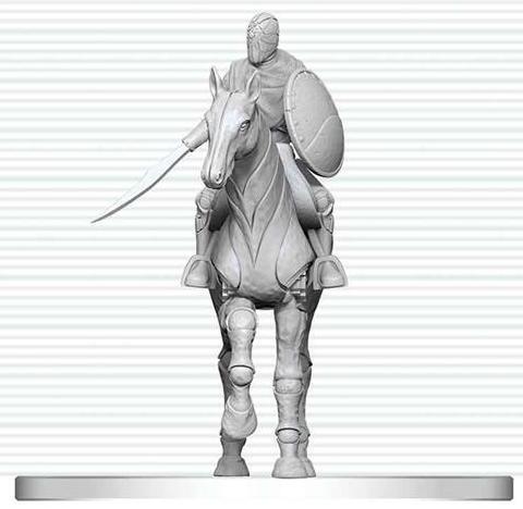 D&D Nolzur's Marvelous Miniatures: Nimblewright Steed with Rider