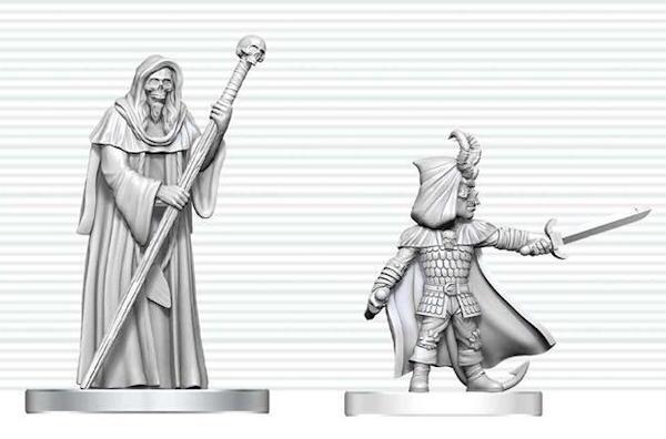 D&D Nolzur's Marvelous Miniatures: Cultist of Bhaal & Cultist of Myrkul