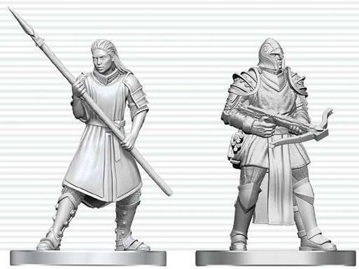 D&D Nolzur's Marvelous Miniatures: Town Guards