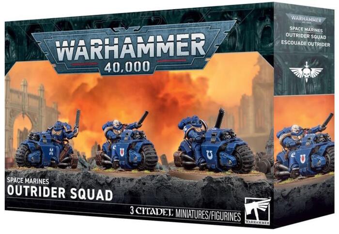 Storm fjenden med disse avancerede space marine motorcykler og bring sejren til the Imperium