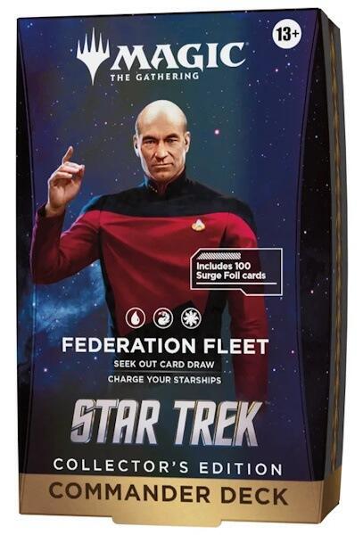 MTG - Star Trek Collector Commander Deck: Federation Fleet - PRE-ORDER 13/11