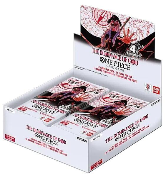 One Piece Card Game: The Dominance of God Booster Display [OP-18] - PRE-ORDER 20/11
