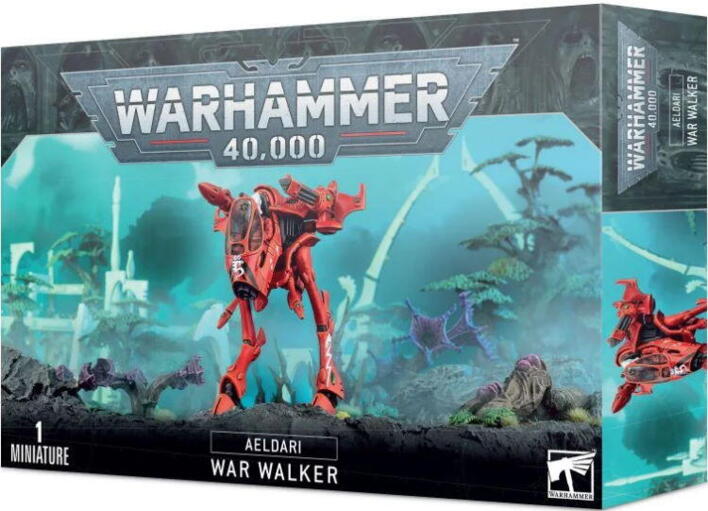 War Walker er en kraftfuld, men sårbar, walker for Aeldari i Warhammer 40.000