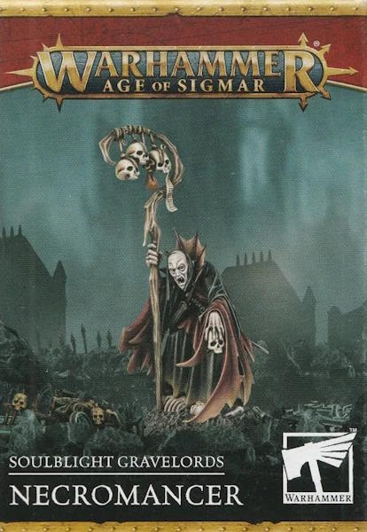 Necromancers er en vigtig støtte for Soulblight Gravelords i Warhammer Age of Sigmar