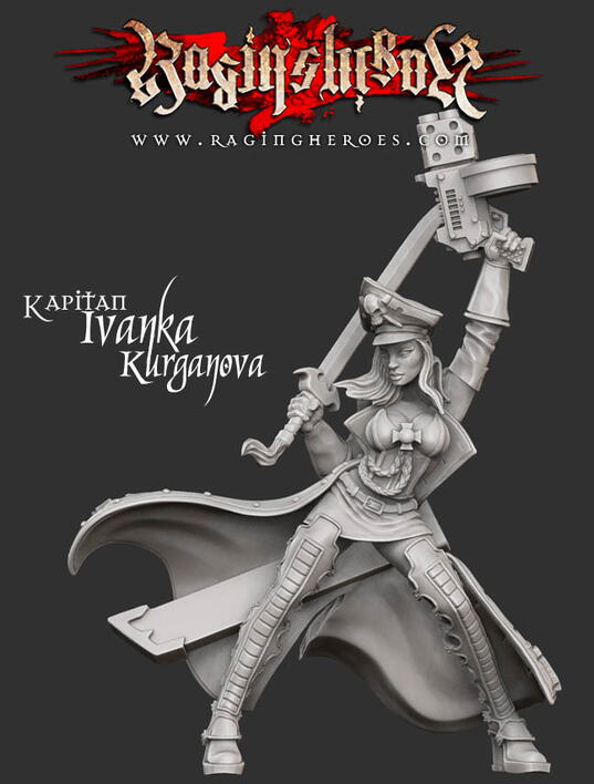 Kapitan Ivanka Kurganova (28mm)