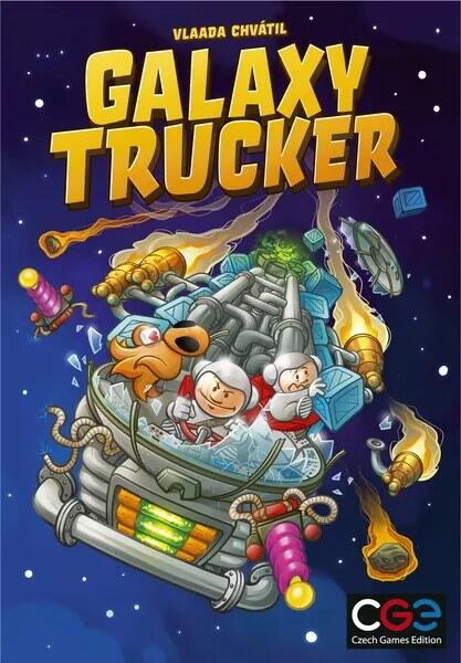 Galaxy Trucker er et tempofyldt sci-fi brætspil for hele familien
