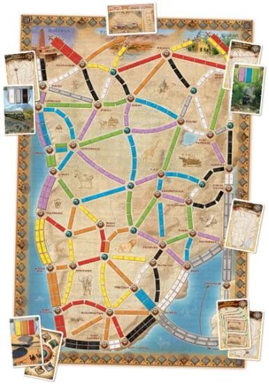 Ticket to Ride Map Collention 3: The Heart of Africa