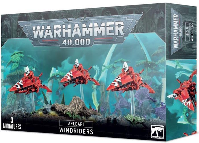 Føj hurtige, smidige og slagkraftige jetbikes til din Aeldari-hær