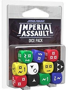 Få en pakke farverige terninger til dit Imperial Assault-spil!