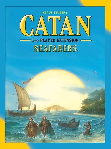 Catan: Seafarers – 5-6 Player Extension giver mulighed for at spille Seafarers udvidelsen med op til seks spillere